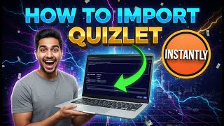 How to Import Flashcards into Quizlet | Bulk Add Study Sets (2026)