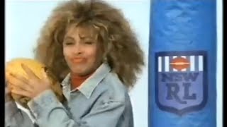 Tina Turner NSWRL TV promos - What you Get Is What You See 1989 & Simply the Best 1990-1995 ❤️