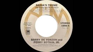 1976 HITS ARCHIVE: Nadia’s Theme - Barry De Vorzon \u0026 Perry Botkin, Jr. (stereo 45)