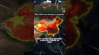 Most Americans don't know why China can become an Asian power.#map #china