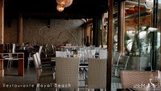 Restaurant Royal Beach in Playa del Muro, Mallorca