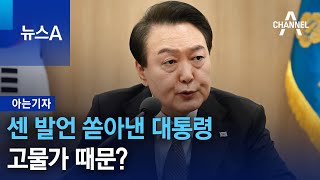 [아는기자]‘은행·통신’ 센 발언 쏟아낸 대통령…고물가 때문? | 뉴스A