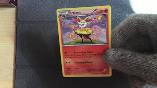 Braixen XY161 Black Star Promo - Pokemon Holo