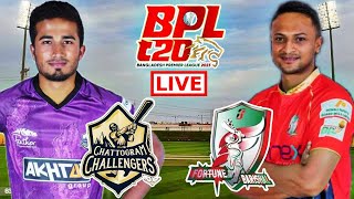 BPL Live Fortune Barishal vs Chattogram Challengers Live | CGC vs FRB Live Score+Commentary
