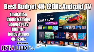 The Hisense U7G 4K 120Hz Android TV is An Awesome Deal! Powerful CPU Beautiful Display!