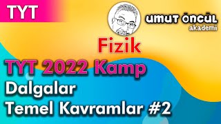 Fizik | TYT | TYT 2022 Kamp | Dalgalar | Temel Kavramlar #2