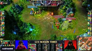 GGU vs Curse - LCS 2013 NA Spring W1D2 (English)