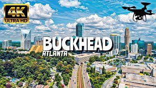 Buckhead, Atlanta In 4K By Drone - Amazing View Of Buckhead, Atlanta