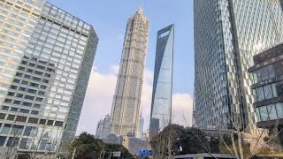 Shanghai Driving Tour, 外滩，浦东