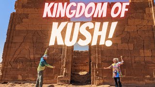 Sudan day 8: Kush Kingdom, Royal pyramids,  Lion \u0026  Amun temples, Roman kiosk, Naga, Musawwarat.