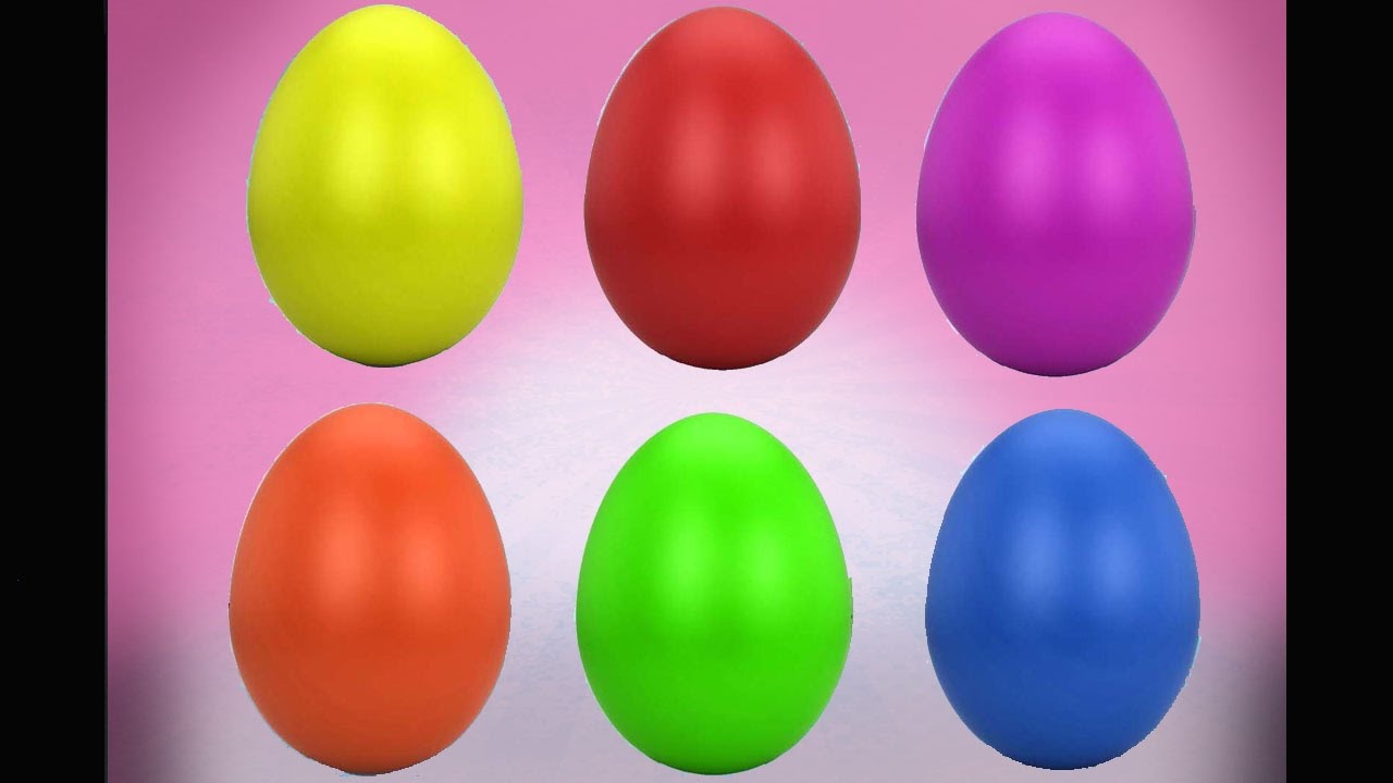 ANIMATED SURPRISE EGGS / Learn Colors - YouTube