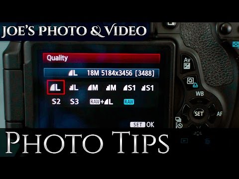 How To Switch Between RAW & Jpeg On A Canon DSLR | Photography Tips How To Switch Between RAW & Jpeg On A Canon DSLR | Photography Tips