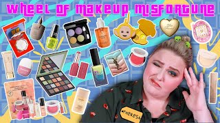 New Makeup is a DISASTER | Wheel of Makeup Misfortune | # 5