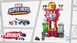 Playskool Heroes - Marvel: Super Hero Adventures Iron Man Headquarters Playset’ Official Spot