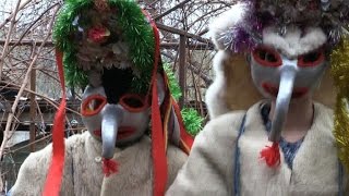 Chasing away evil spirits at Christmas in Romania