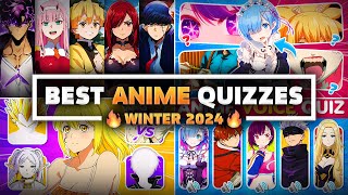 BEST ANIME QUIZZES 🔥🍥 Openings, 4 Pics 1 Anime, Random, Voice ❄️ WINTER 2024