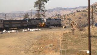 My trip over Tehachapi Loop on Feb 5, 2012, on Amtrak's Coast Starlight