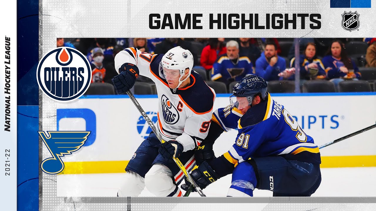 Oilers @ Blues 11/14/21 | NHL Highlights - YouTube