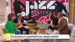 De gör jazz på svenska - överraskar med låt i studion | Nyhetsmorgon | TV4 & TV4 Play