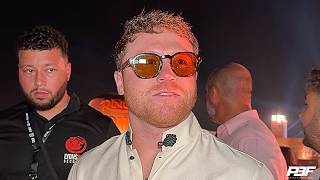 "I DON'T THINK SO" CANELO ALVAREZ INSTANT REACTION TO OLEKSANDR USYK VS RICO VERHOEVEN STOPPAGE