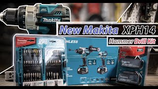 New $400 Makita Hammer Drill Kit (+2 FREE batteries and bit set)