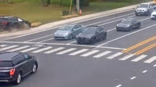 Delaware: Two Vehicle Accident Captured By DelDOT Traffic Cam
