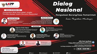 Dialog Nasional Pengadaan Barang/Jasa Pemerintah 2021, Hari Ketiga