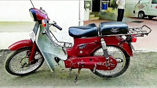 Old Popular bike Bajaj M80 Major 1980  of India  for Middle class  \u0026  Farmers