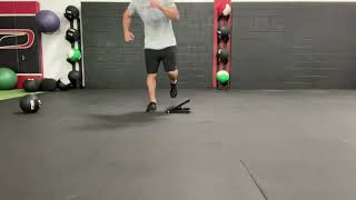 1-Leg Slant Board Medial Hops