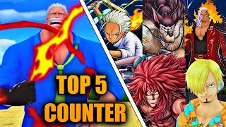 Top 5 Counters For EX Garp | One Piece Bounty Rush