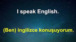 130 İngilizce Cümleler  grinning  İngilizce sohbet  grinning  Uykuda ingilizce öğrenmek   1  Türkçe