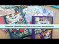 December Adult Colouring Haul inc Black Friday & Christmas Presents || New Coloring Books & Supplies