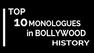 Top 10 Monologues in Bollywood History