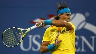 Rafael Nadal Crazy Return vs. Fernando Gonzalez at 2009 US Open Tennis