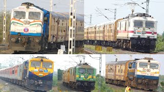 BEST Train Videos in India | ELECTRIC and DIESEL Trains in Nanded | Indian Railways New Video