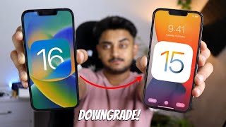How to Downgrade iOS 16 to iOS 15 Without Losing Data | Tenorshare ReiBoot