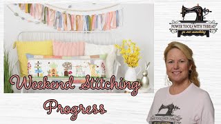 Weekend Stitching Update, New Projects!  The Stitchuation Room, 3/10/25