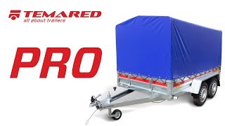 Presentation of the TEMARED PRO trailer range