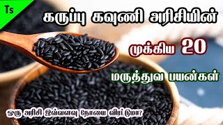 கருப்பு கவுணி அரிசி பயன்கள் | Black rice Benefits In Tamil