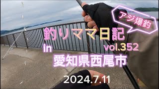 釣りママ日記vol.352愛知県西尾市