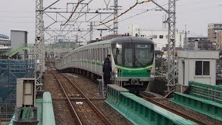 2018/02/03 【試運転送込回送】 千代田線 16000系 16127F 北綾瀬駅