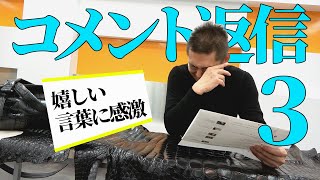 【その3】コメント返信 嬉しいお言葉に感激、ありがとうの動画です【池田工芸】