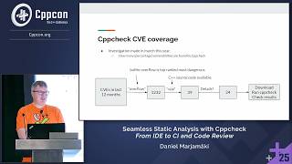 Seamless Static Analysis with Cppcheck: From IDE to CI and Code Review - Daniel Marjamäki - CppCon