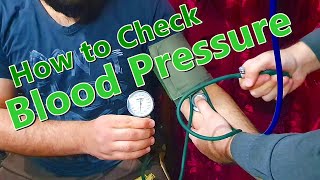 How to Check Blood Pressure Manually | Aneroid Sphygmomanometer (BP Apparatus)