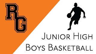 RGHS Junior High Basketball(Boys) VS Oil City Senior High School