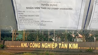 Tuyển dụng khu công nghiệp Tân Kim, Long An | Khu công nghiệp | MAI TIỀN GIANG #1238