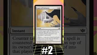 Top 5 Mono-White Counterspells | MTG #shorts