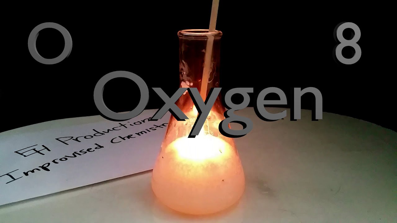 Make Oxygen Gas With Household Materials (Chemistry Experiment) Full HD ...