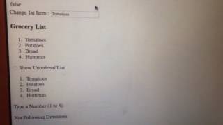 AngularJS grocery list 2