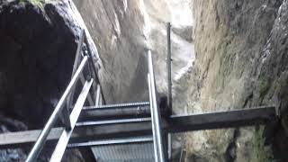 7 Stairs Canyon, Brasov, Romania water fall walk through, amazing - 20170409 172728